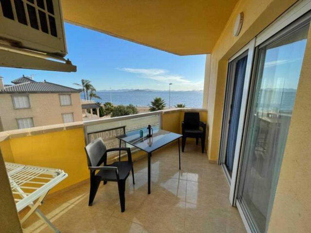 شقة La Manga Blue With Pool And Seaview مرسية المظهر الخارجي الصورة