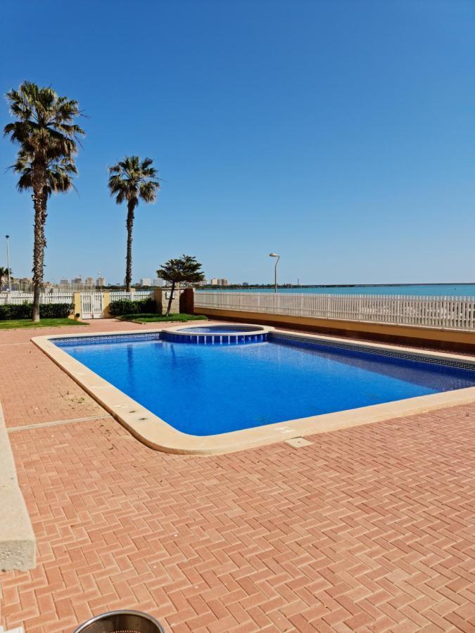 شقة La Manga Blue With Pool And Seaview مرسية المظهر الخارجي الصورة
