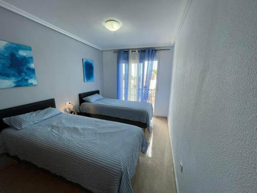 شقة La Manga Blue With Pool And Seaview مرسية المظهر الخارجي الصورة